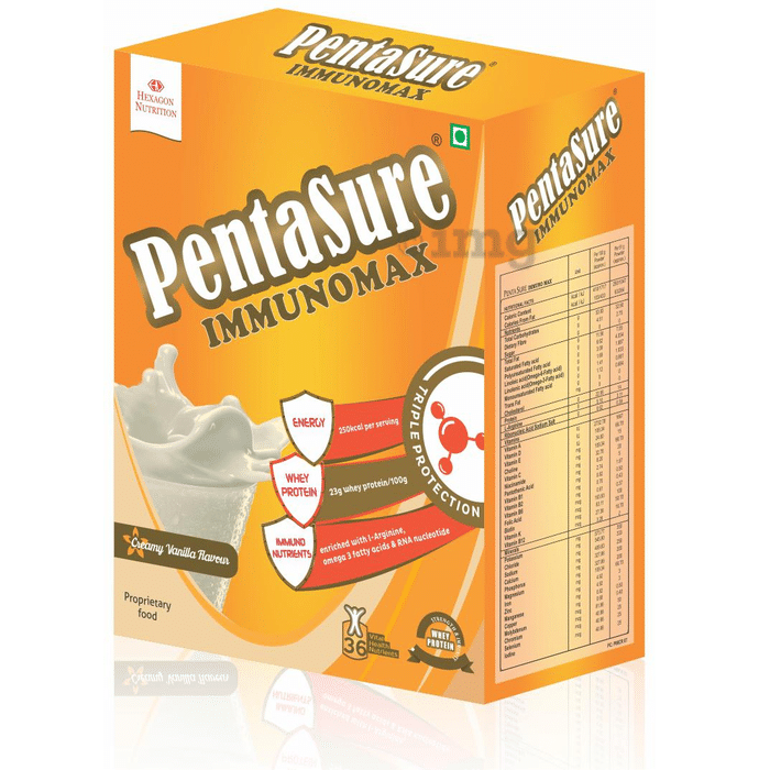 PentaSure Immunomax | With Whey Protein, L-Arginine & Omega 3 for Immunity & Energy