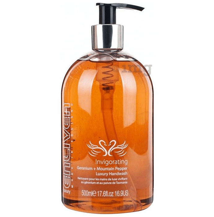 Enliven Luxury Handwash Invigorating Geranium and Mountain Pepper