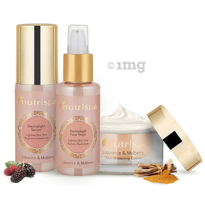 Nutrispa Skin Lightening Fairness Kit Liquorice & Mulberry