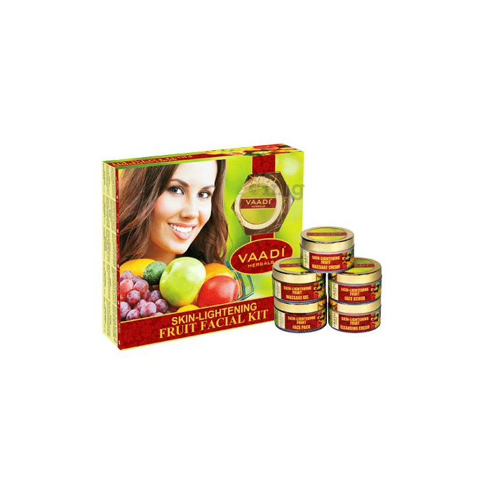 Vaadi Herbals Skin-Lightening Fruit Facial Kit 270gm