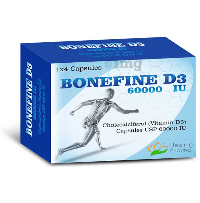 Bonefine D3 60000 IU Capsule