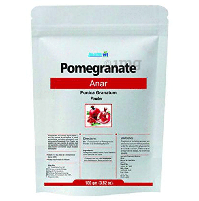 HealthVit Pomegranate Peel Powder