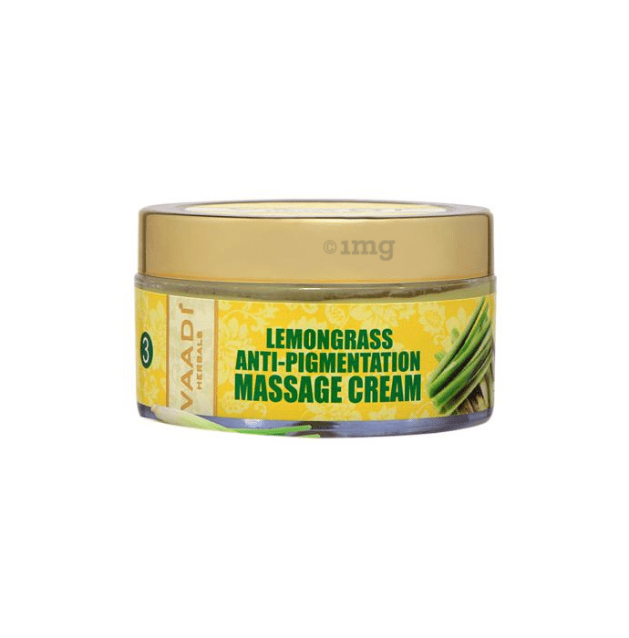 Vaadi Herbals Lemongrass Anti-Pigmentation Massage Cream