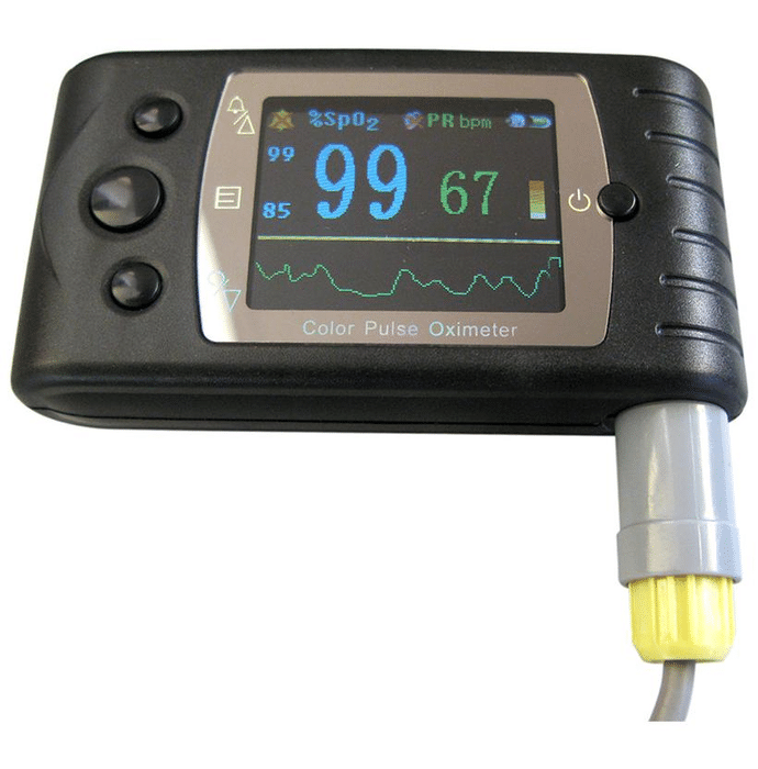 Contec CMS 60C Handheld Pulse Oximeter Black