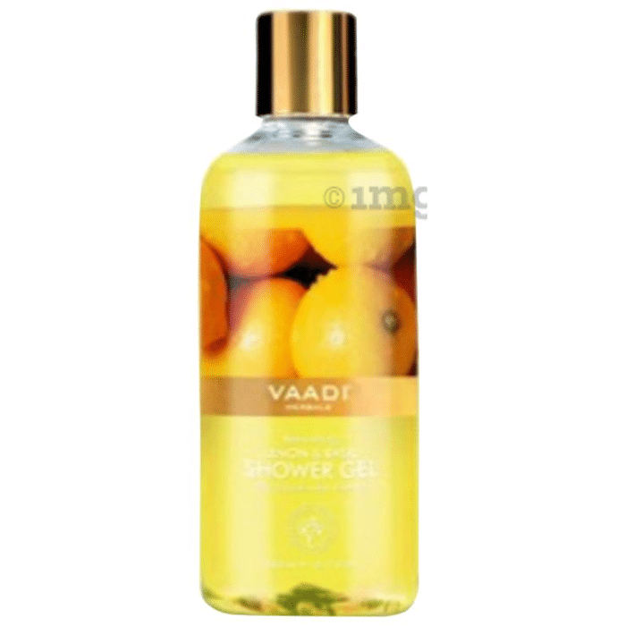 Vaadi Herbals Value Pack of Refreshing Lemon & Basil Shower Gel