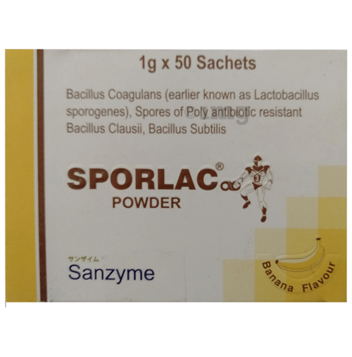 Sporlac AB 1gm Banana Sachet