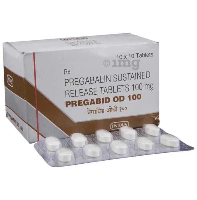 Pregabid OD 100 Tablet SR