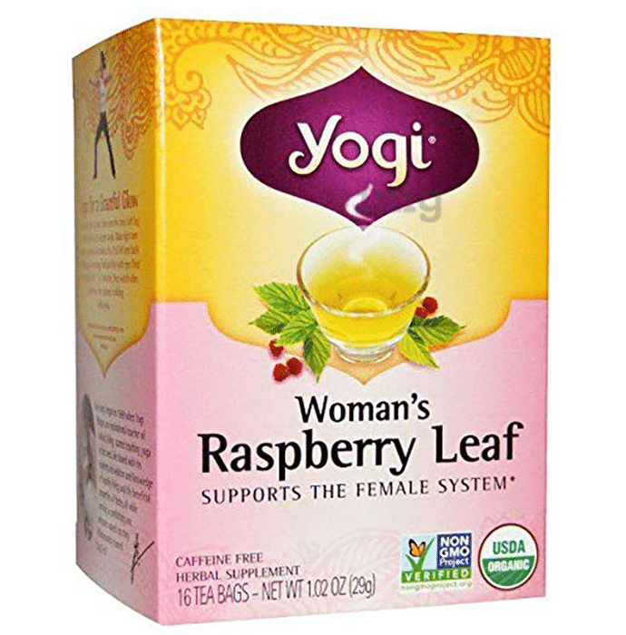 Yogi Woman's Raspberry Leaf Tea Bag Buy box of 16 tea bags at best