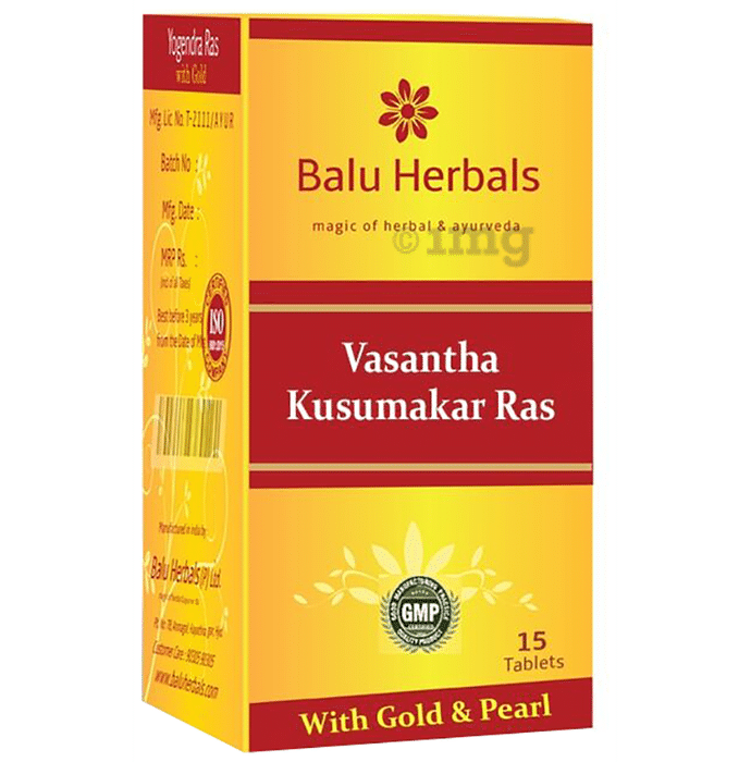 Balu Herbals Vasantha Kusumakar Ras Tablet