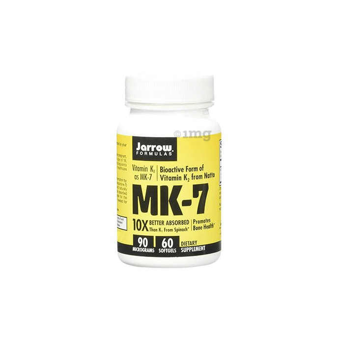 Jarrow Formulas MK-7 Soft Gelatin Capsule for Bone Health