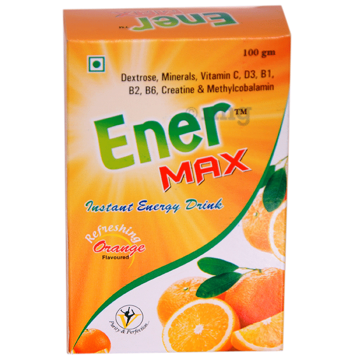 Enermax - Instant Energy Drink Powder Orange