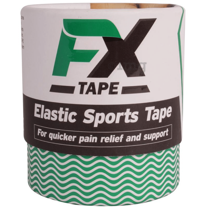 FX Elastic Sports Tape (20 Precut) 10 inch Green