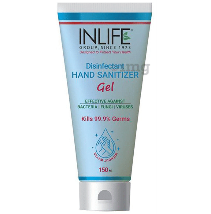 Inlife Disinfectant Hand Sanitizer Gel (150ml Each)
