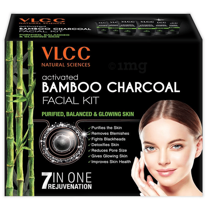 VLCC Natural Sciences Activated Bamboo Charcoal Facial Kit