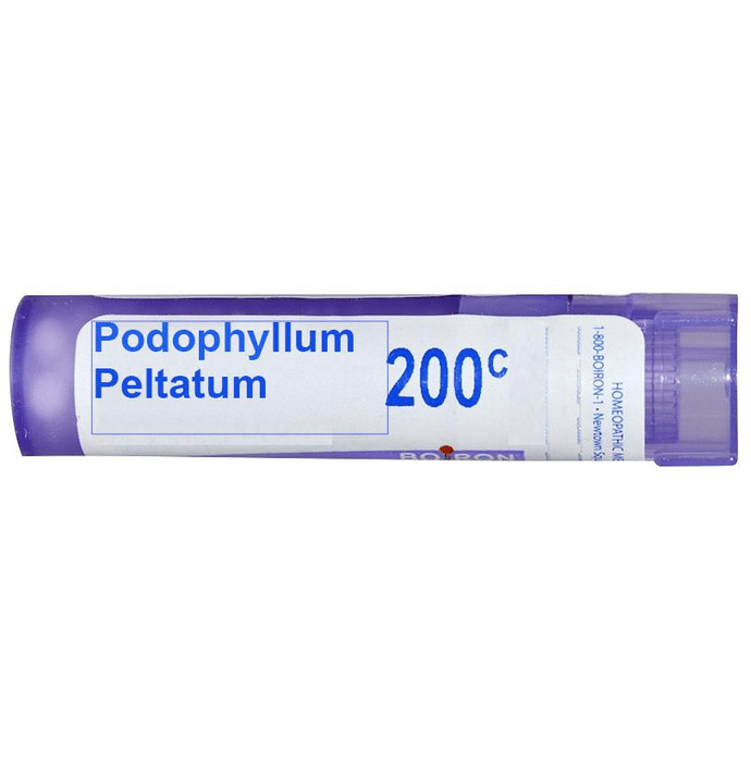 Boiron Podophyllum Peltatum Single Dose Approx 200 Microgranules 200 CH