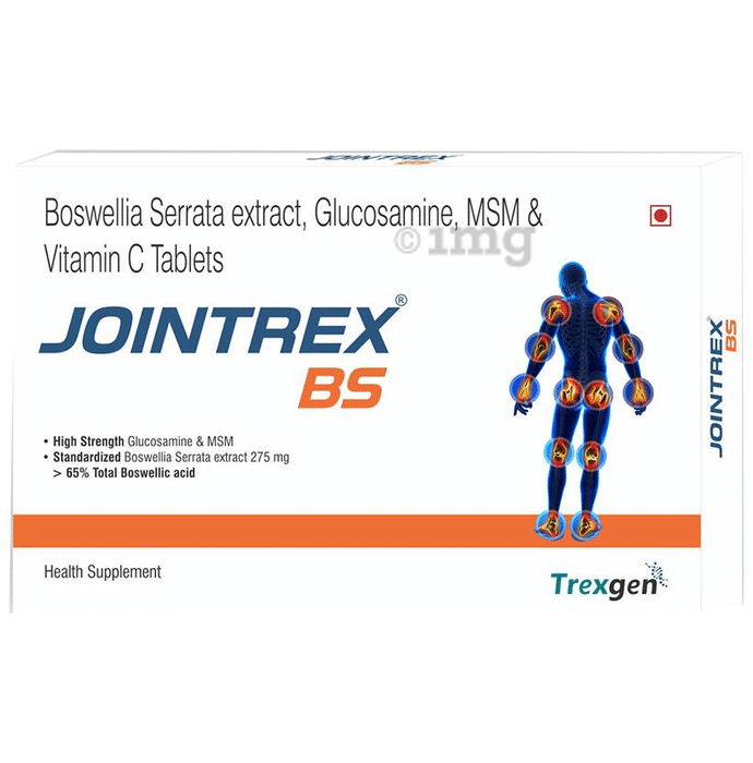 Trexgen Jointrex BS Glucosamine MSM Boswellia Tablet