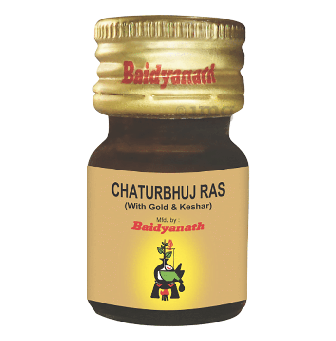 Baidyanath Chaturbhuj Ras Gold Tablet