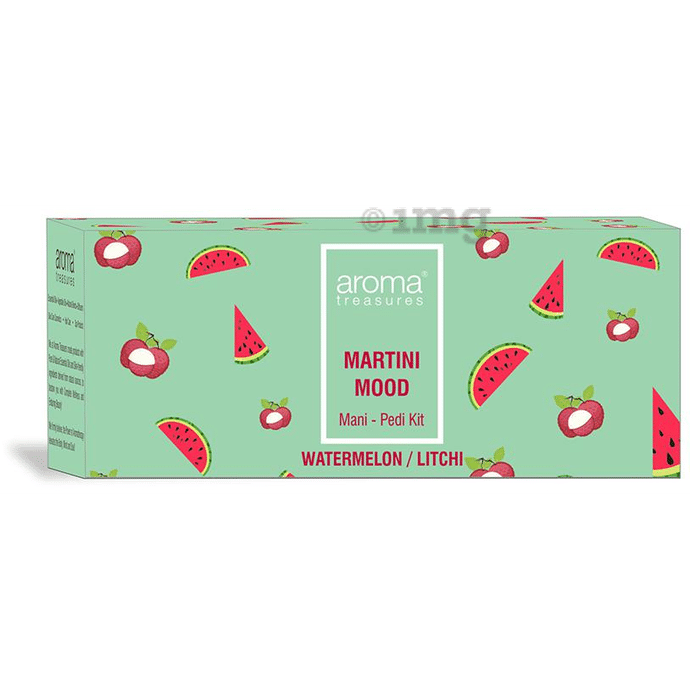 Aroma Treasures Mani-Pedi Kit Martini Mood Watermelon Litchi