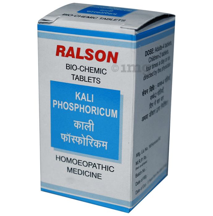 Ralson Remedies Kali Phosphoricum Biochemic Tablet 6X