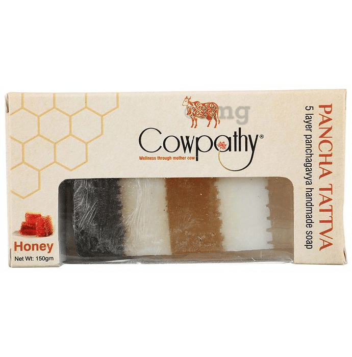Cowpathy Panchatattva Panchgavya Soap Honey