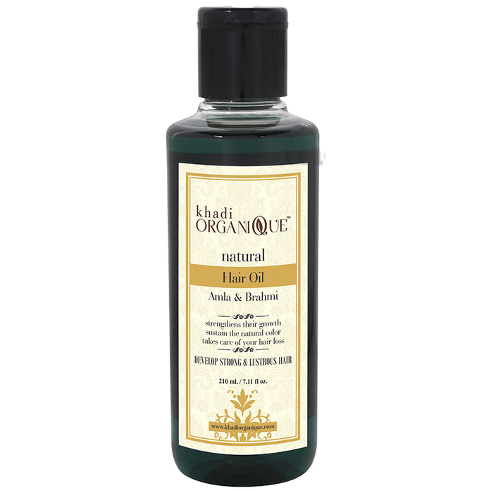 Khadi Organique Natural Hair Oil Amla and Brahmi