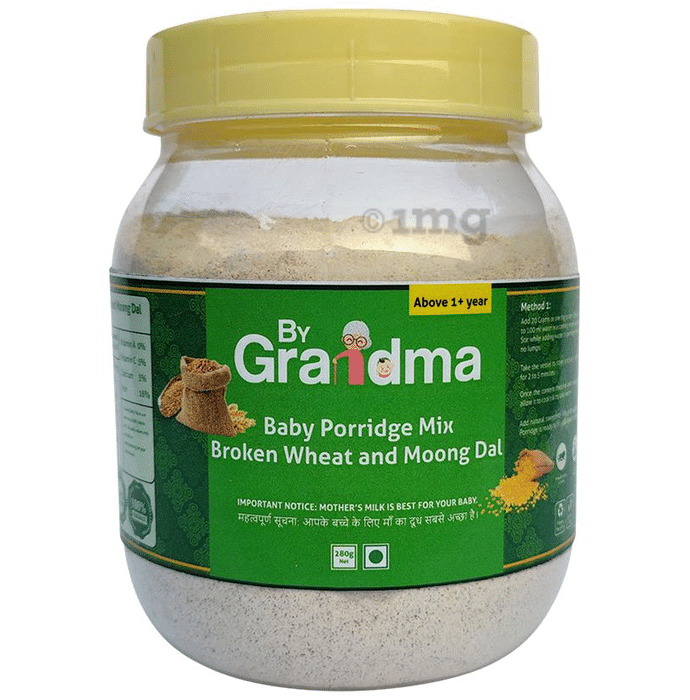 ByGrandma Baby Porridge Mix Above 1+ Years Broken Wheat & Moong Dal