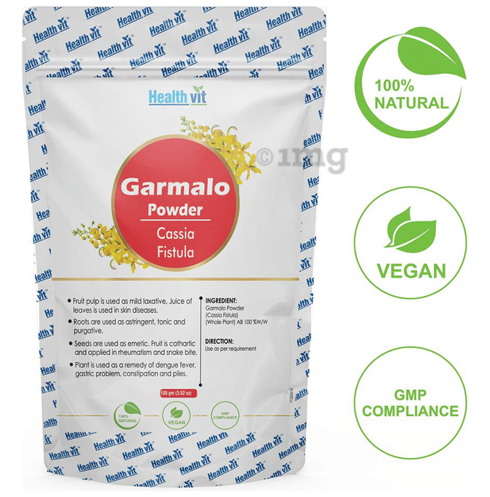 HealthVit Natural Garmalo (Cassia Fistula) Powder