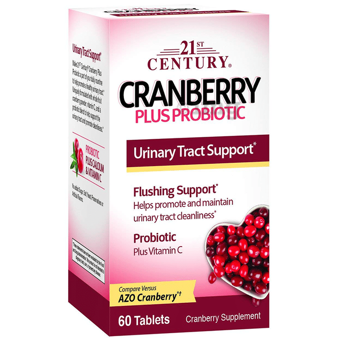 21st Century Cranberry Plus Probiotic Tablet