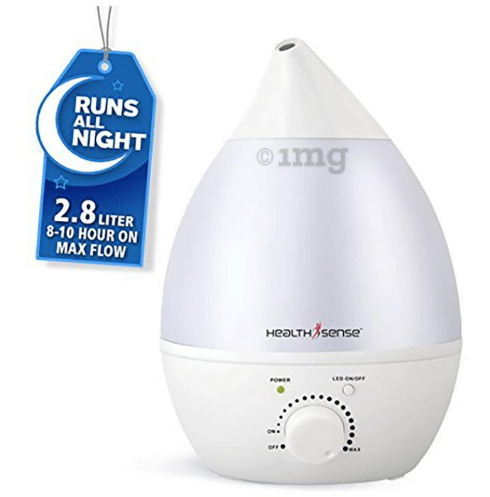 Health Sense RH630 Pure Mist Ultrasonic Cool Room Humidifier White