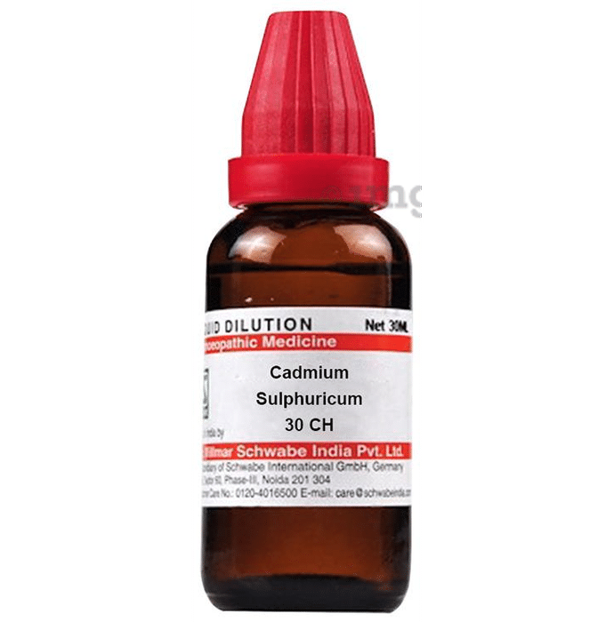 Dr Willmar Schwabe India Cadmium Sulphuricum Dilution 30 CH