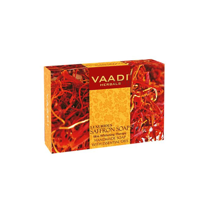 Vaadi Herbals Value Pack of Luxurious Saffron Soap (75gm Each)