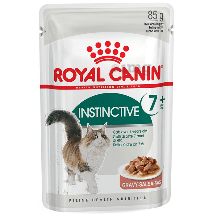 Royal Canin Wet Cat Food (12x85gm) Instinctive 7+ Years