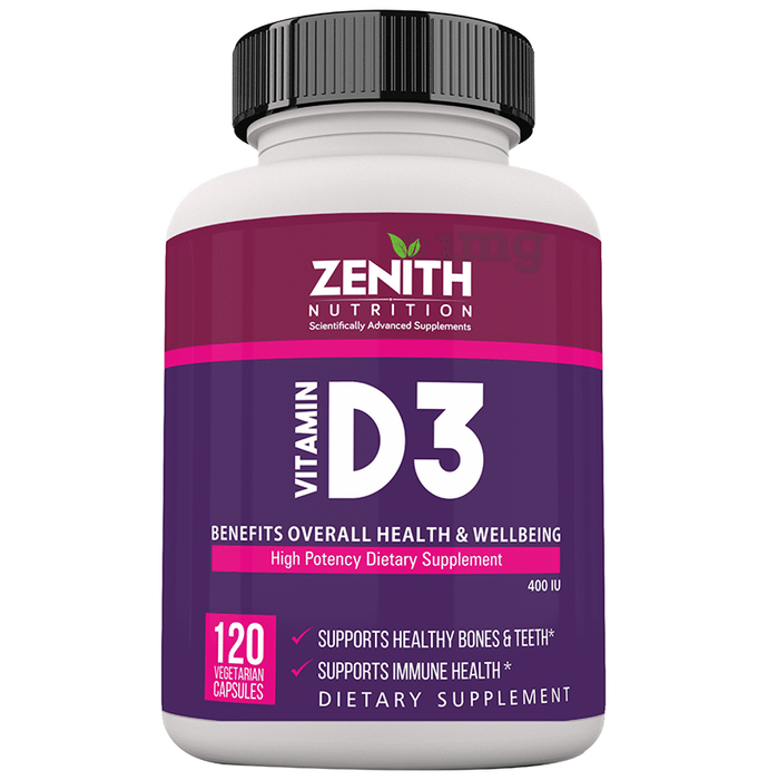 Zenith Nutrition Vitamin D3 Capsule
