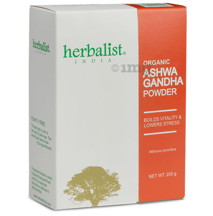 Herbalist India Organic Ashwagandha Powder