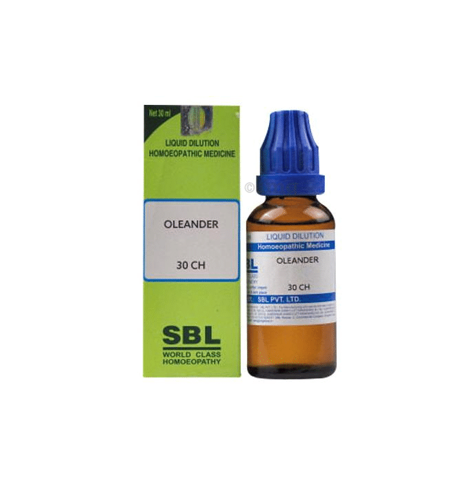 SBL Oleander Dilution 30 CH