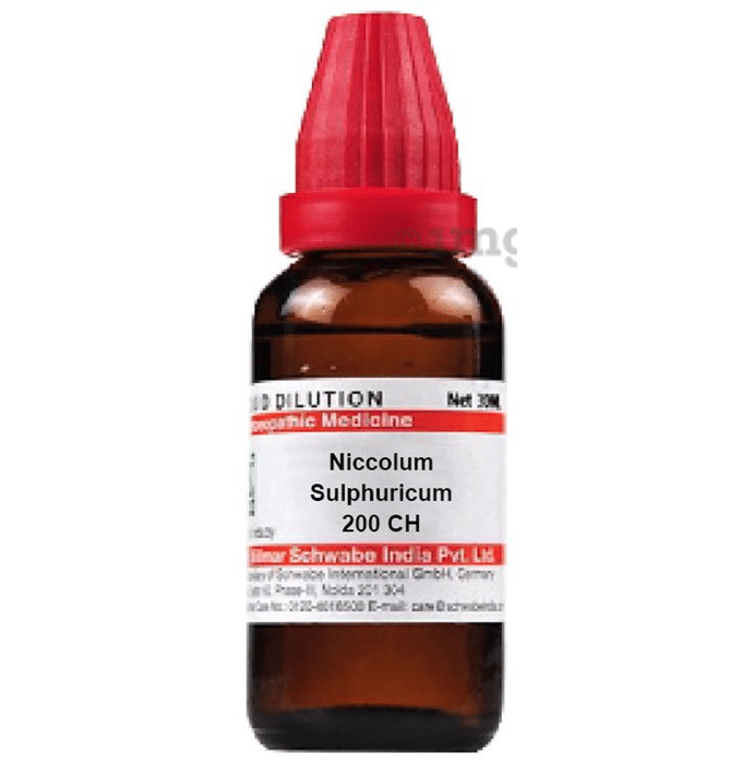 Dr Willmar Schwabe India Niccolum Sulphuricum Dilution 200 CH