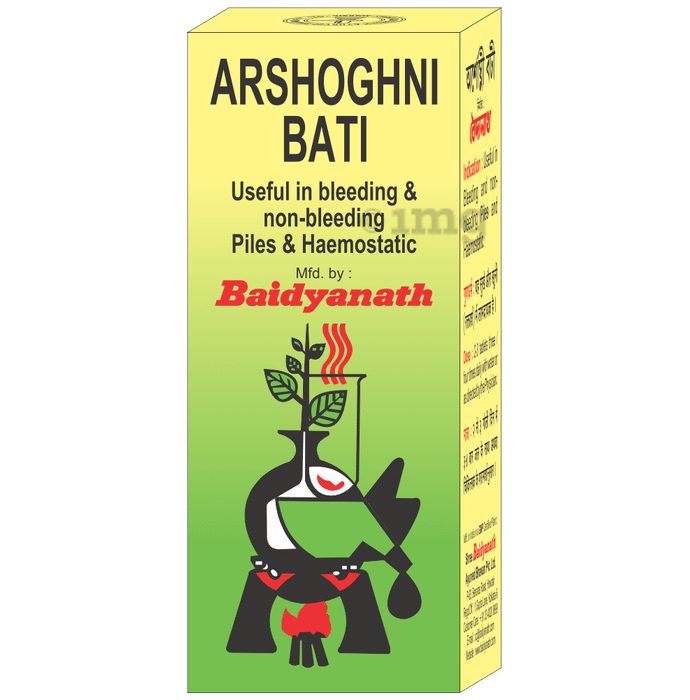 Baidyanath Arshoghani Bati Tablet | For Piles & Haemorrhoids Relief