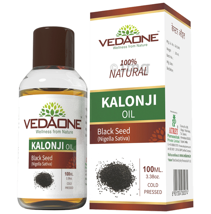 Vedaone 100% Natural Kalonji/Black Seed Oil
