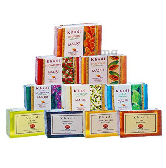 Khadi Mauri Herbal Ayurvedic Combo Soap