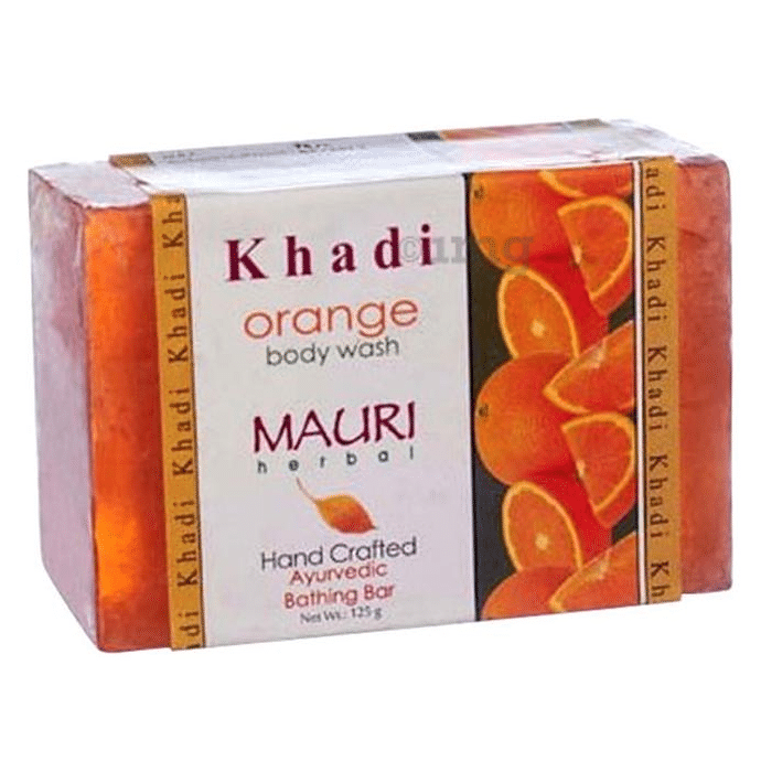 Khadi Mauri Herbal Orange Soap