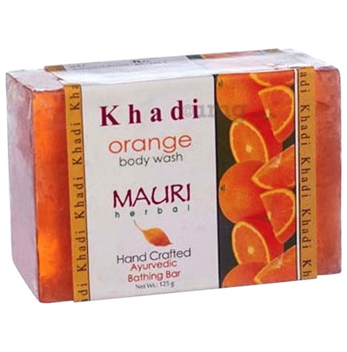 Khadi Mauri Herbal Orange Soap