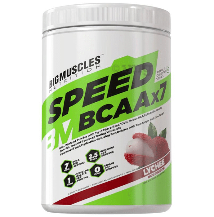 Big  Muscles Nutrition Speed BCAAx7 Lychee