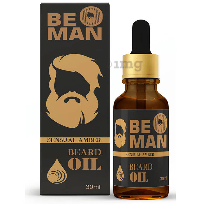Be O Man Sensual Amber Beard Oil