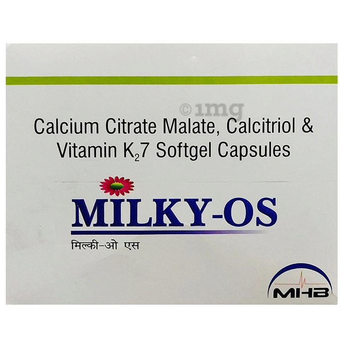 Milky-OS Soft Gelatin Capsule
