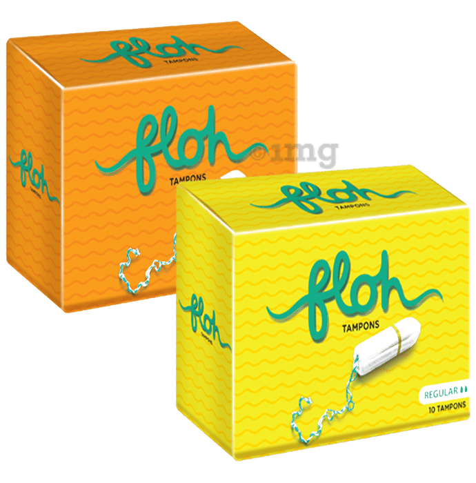 FLOH Combo of Regular and Super Tampons (10+10)