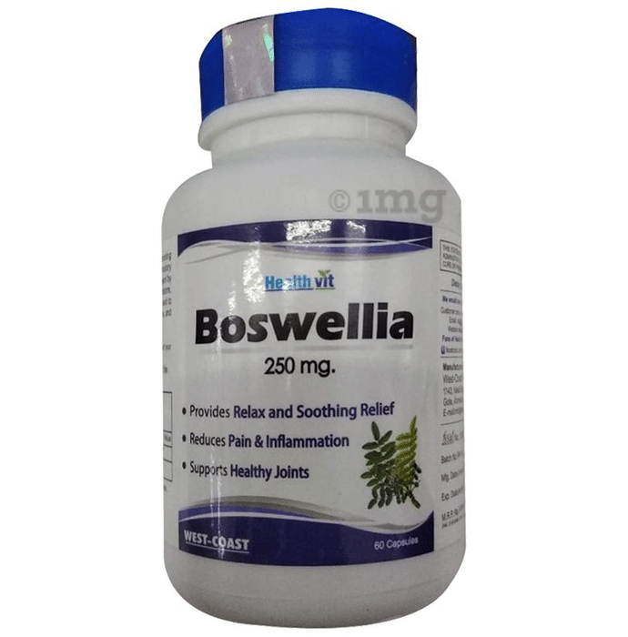 HealthVit Boswellia 250mg Capsule