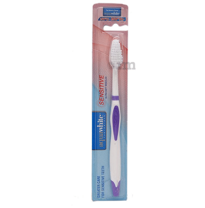 Aquawhite Sensitive Ultra Soft Bristles Toothbrush
