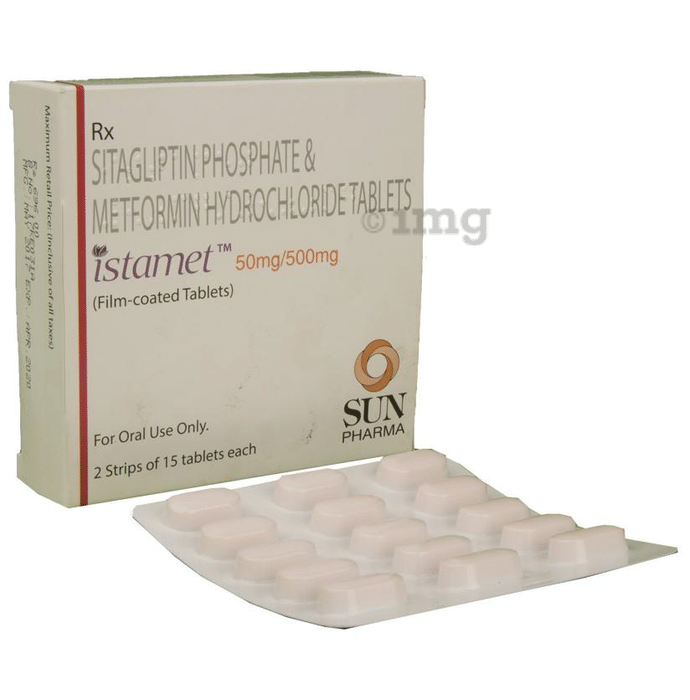Istamet 50mg/500mg Tablet