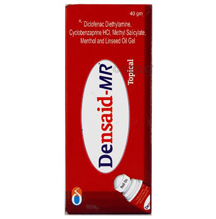 Densaid-MR Topical Roll-On Solution with Diclofenac Diethylamine & Menthol