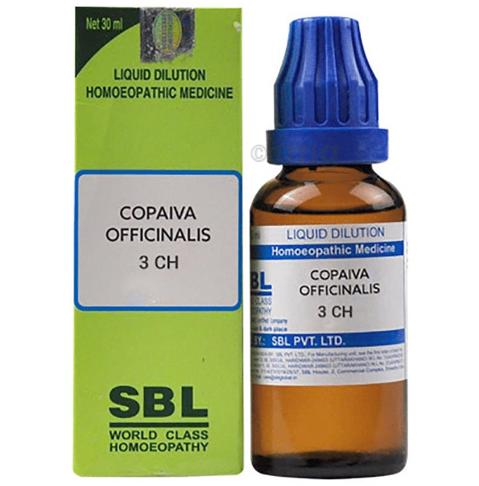 SBL Copaiva Officinalis Dilution 3 CH